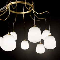 Żyrandol KAROUSEL Mosiądz (KAROUSEL_SP10) - Ideal Lux