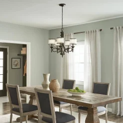 Żyrandol Lacey (KL-LACEY5-MB) - Elstead Lighting