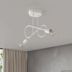 Żyrandol LOOP 2 biały (SL.1471) - Sollux Lighting