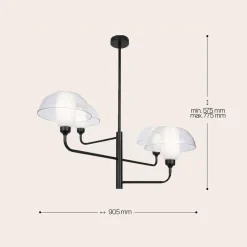 Żyrandol Memory (MOD177PL-04B) - Maytoni