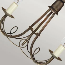 Żyrandol Minster (MN3-BLK-GOLD) - Elstead Lighting