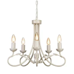 Żyrandol Olivia (OV5-IVORY-GOLD) - Elstead Lighting