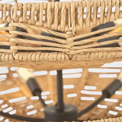 Żyrandol Ophelia - 13 źródeł światła - Czarny, karmelowy beż (QN-OPHELIA-13P-BK-CAM) - Quintiesse