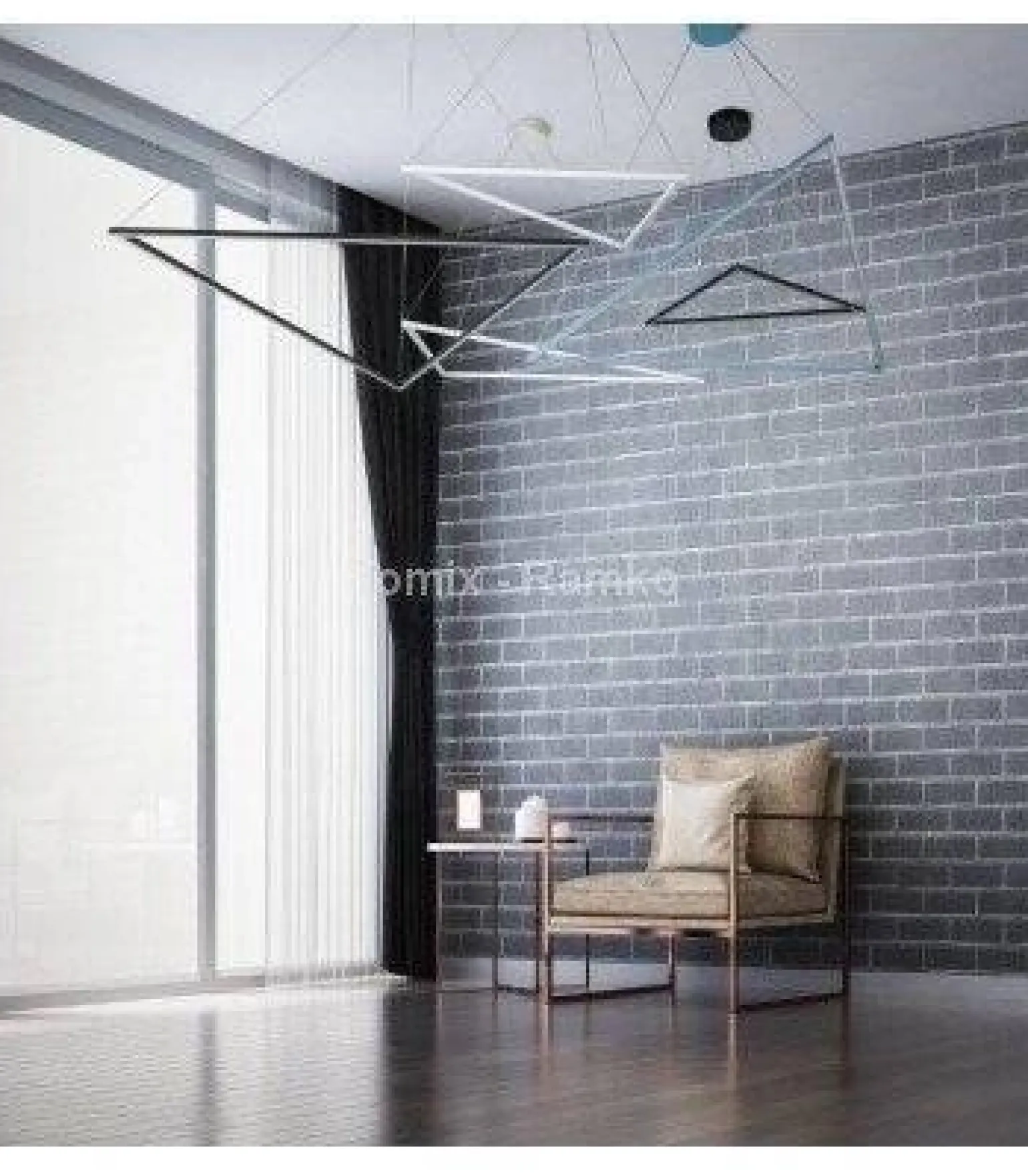 Żyrandol ORIGAMI LED mały (67031 - Ramko) - żyrandol