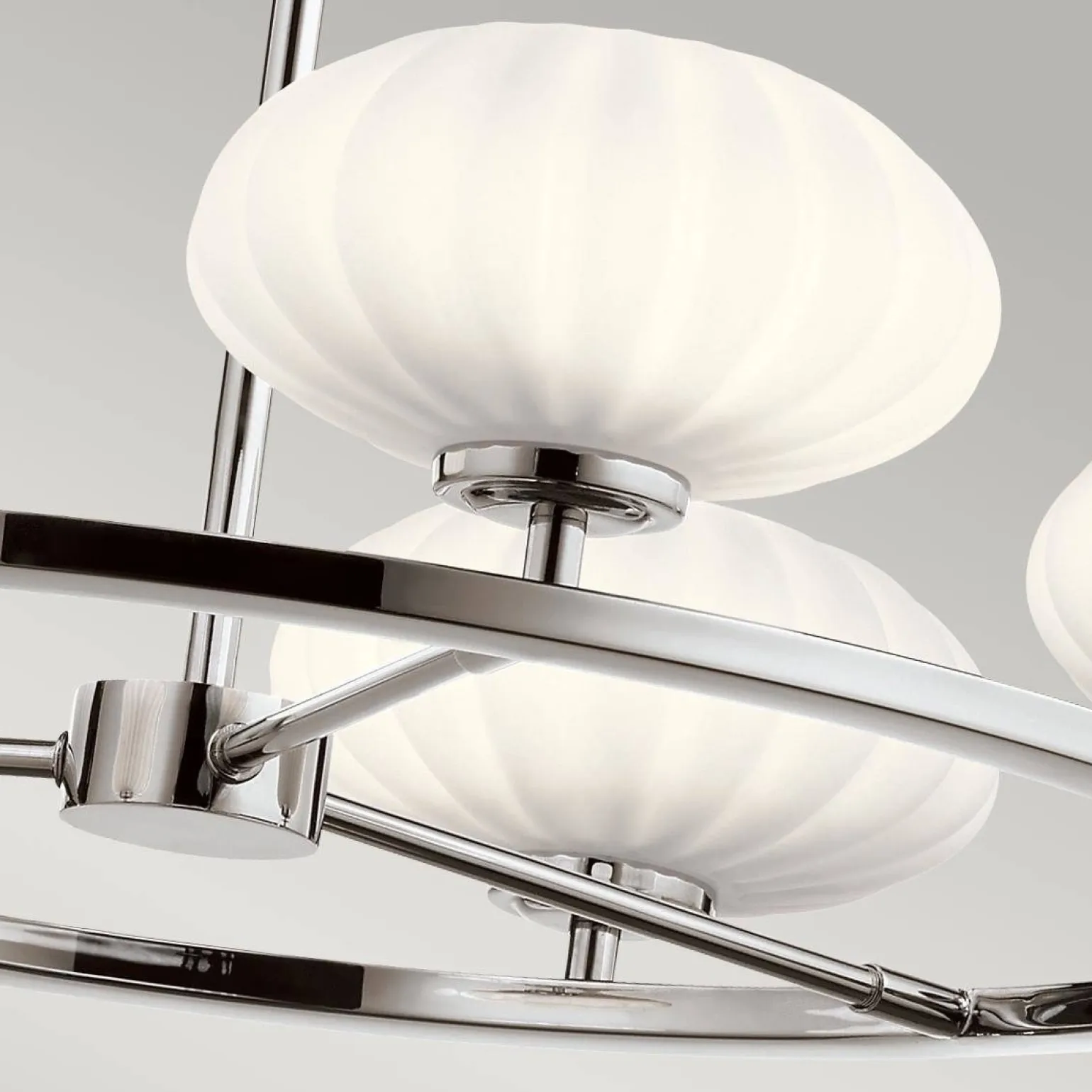 Żyrandol Pim - 5 źródeł światła - Polerowany chrom (QN-PIM5-PC) - Quintiesse