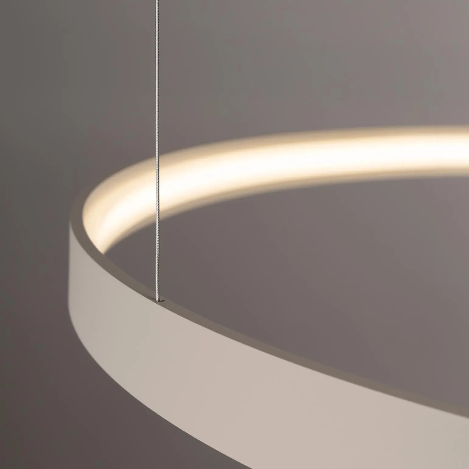 Żyrandol RIO 3 55/78/110 beżowy LED 3000K (TH.358) - Thoro Lighting