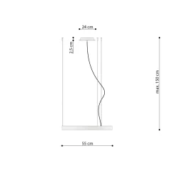 Żyrandol RIO 55 beżowy LED 3000K (TH.351) - Thoro Lighting