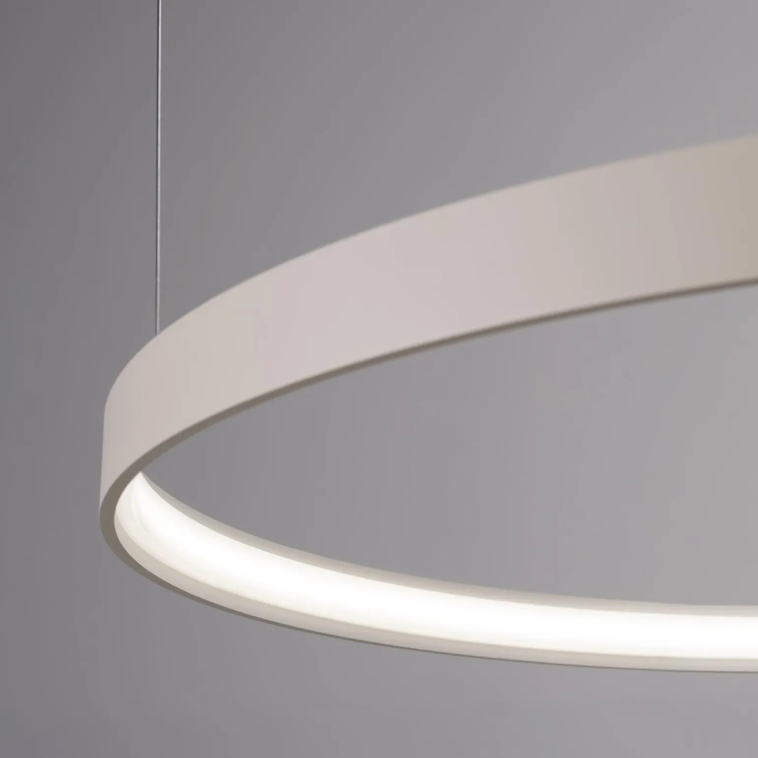 Żyrandol RIO 55 beżowy LED 4000K (TH.354) - Thoro Lighting