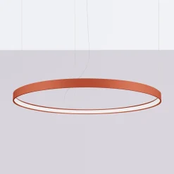 Żyrandol RIO 110 ochra czerwona LED 3000K (TH.397) - Thoro Lighting