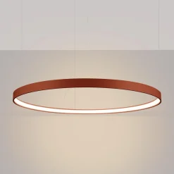 Żyrandol RIO 110 ochra czerwona LED 3000K (TH.397) - Thoro Lighting
