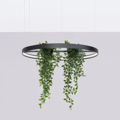 Żyrandol RIO BIO 78 czarny LED 4000K (TH.552) - Thoro Lighting