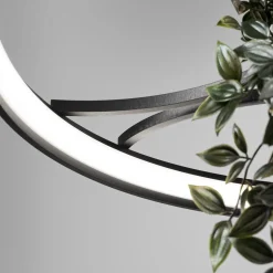 Żyrandol RIO BIO 78 czarny LED 4000K (TH.552) - Thoro Lighting