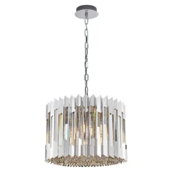 Żyrandol RITZ CHROME 7xE14 (ML0394) - Milagro