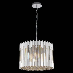 Żyrandol RITZ CHROME 7xE14 (ML0394) - Milagro