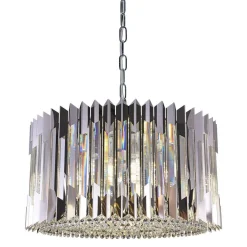 Żyrandol RITZ CHROME 12xE14 (ML0396) - Milagro