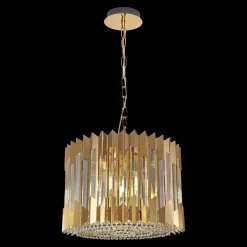 Żyrandol RITZ GOLD 7xE14 (ML0393) - Milagro