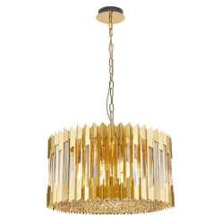 Żyrandol RITZ GOLD 12xE14 (ML0395) - Milagro