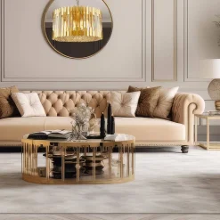 Żyrandol RITZ GOLD 12xE14 (ML0395) - Milagro