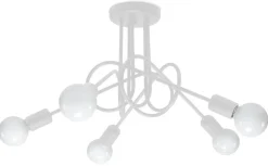 Żyrandol SUPEŁ 5 biały (SL.1432) - Sollux Lighting