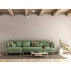 Żyrandol SUPEŁ 5 biały (SL.1432) - Sollux Lighting