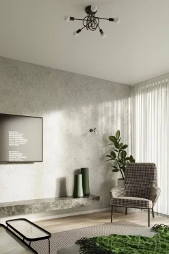 Żyrandol SUPEŁ 5 czarny (SL.1435) - Sollux Lighting