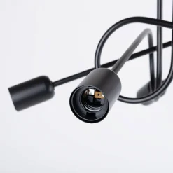 Żyrandol SUPEŁ 5 czarny (SL.1435) - Sollux Lighting