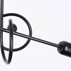 Żyrandol SUPEŁ 5 czarny (SL.1435) - Sollux Lighting