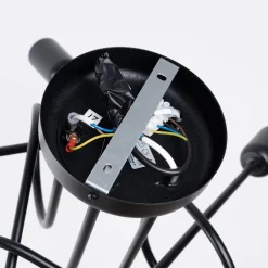 Żyrandol SUPEŁ 5 czarny (SL.1435) - Sollux Lighting