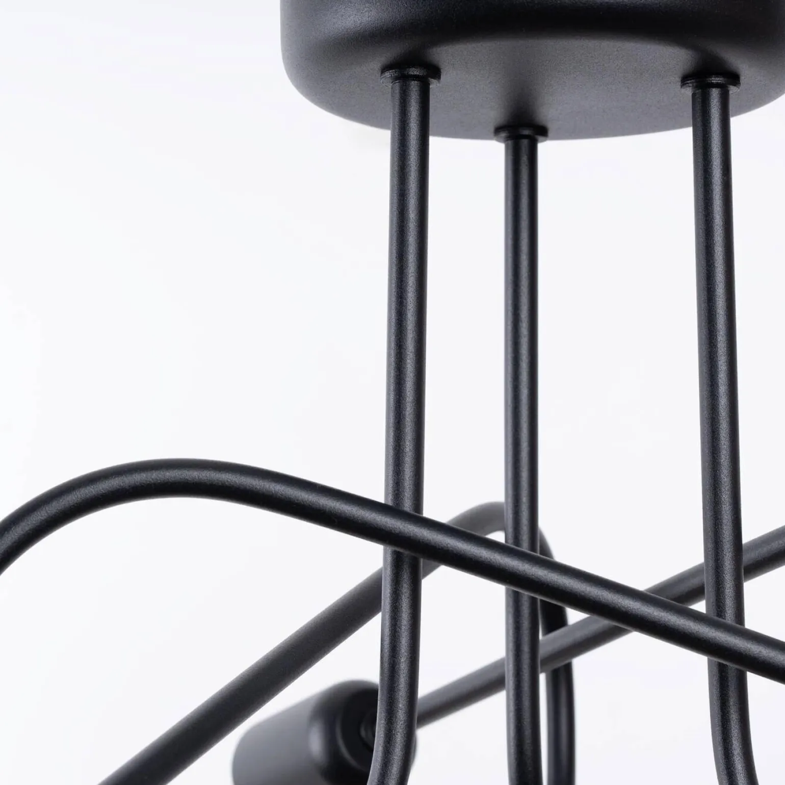 Żyrandol SUPEŁ 3 czarny (SL.1434) - Sollux Lighting