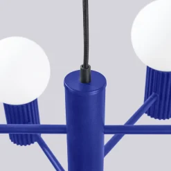 Żyrandol sześcioramienny HALO 6 ultramaryna (SL.1835) - Sollux Lighting