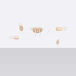 Żyrandol TIMBO 4 biały (SL.1665) - Sollux Lighting