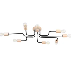 Żyrandol TIMBO 8 czarny (SL.1671) - Sollux Lighting