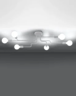 Żyrandol VECTOR 6 biały (SL.1443) - Sollux Lighting