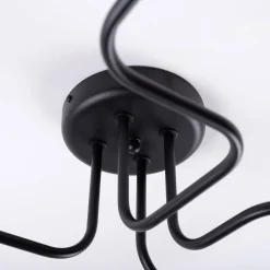 Żyrandol VECTOR 4 czarny (SL.1446) - Sollux Lighting