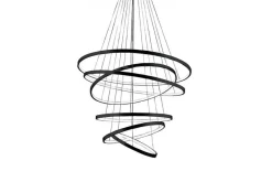 Żyrandol WHEEL 6 LONG DIMM BLACK (AZ2923) - Azzardo