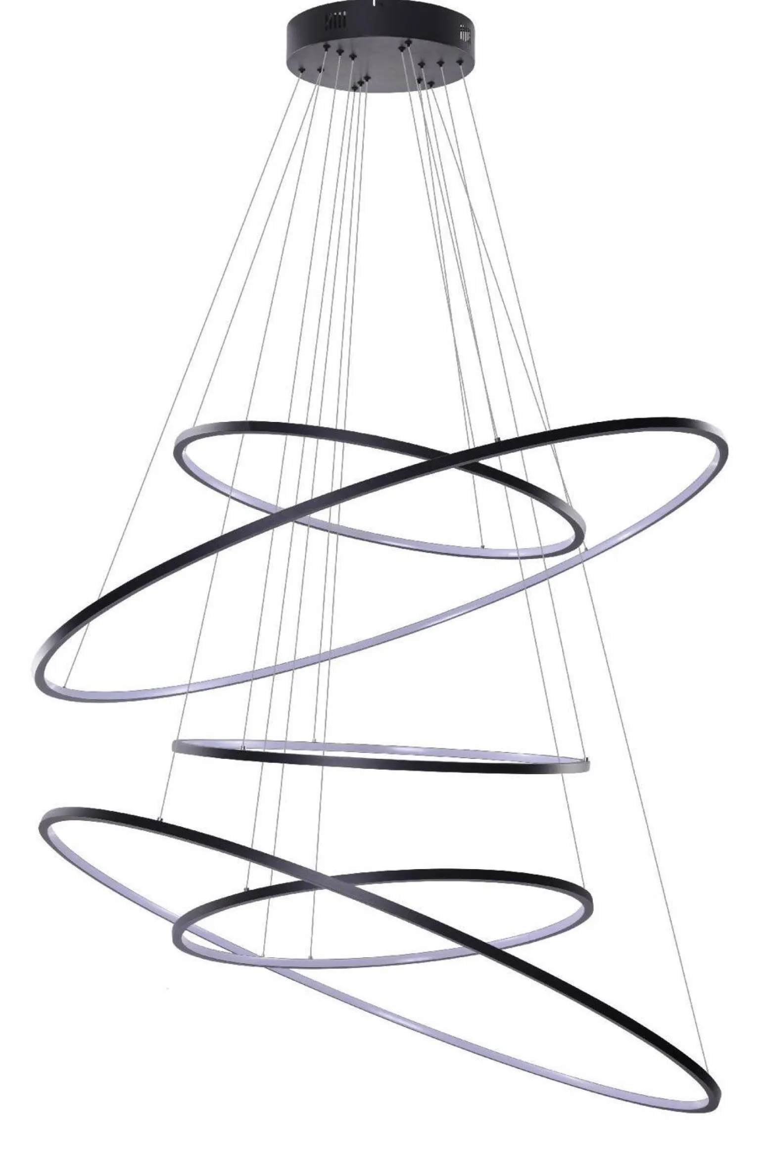 Żyrandol WHEEL XXL BLACK (AZ3137) - Azzardo