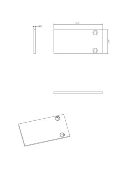 Zaślepka GALAXY-S END CAP doszynoprzewódów magnetycznych SURFACE 23 (033407B) - ZARlight