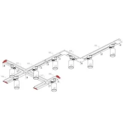 Zaślepka końcowa czarna PROFILE RECESSED DEAD END CAP BLACK (8975) - Nowodvorski