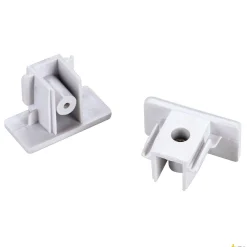 ZAŚLEPKI, do 1-fazowej szyny wysokonapięciowej natynkowej, kolor biały, 2 szt. (143131) - SLV