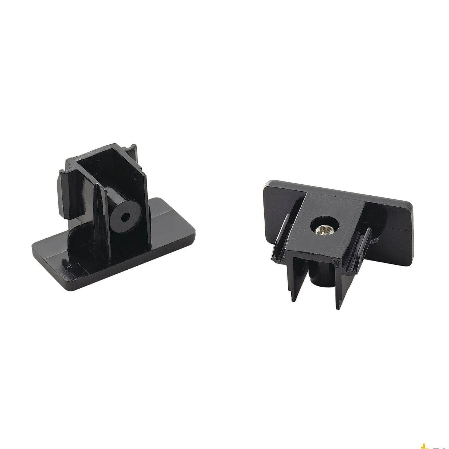 ZAŚLEPKI, do 1-fazowej szyny wysokonapięciowej natynkowej, kolor czarny, 2 szt. (143130) - SLV