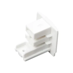 Zasilanie + Zaślepka Do Szynoprzewodu Biały 3-Obwodowy (ML2140) - Milagro