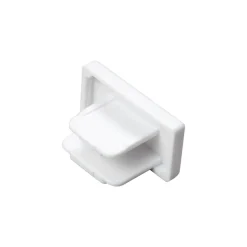Zasilanie + Zaślepka Do Szynoprzewodu Biały 1-Obwodowy (ML2142) - Milagro