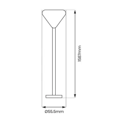 Zawiesie Prowadnica Track Czarny 3-Obwodowy (ML1195) - Milagro