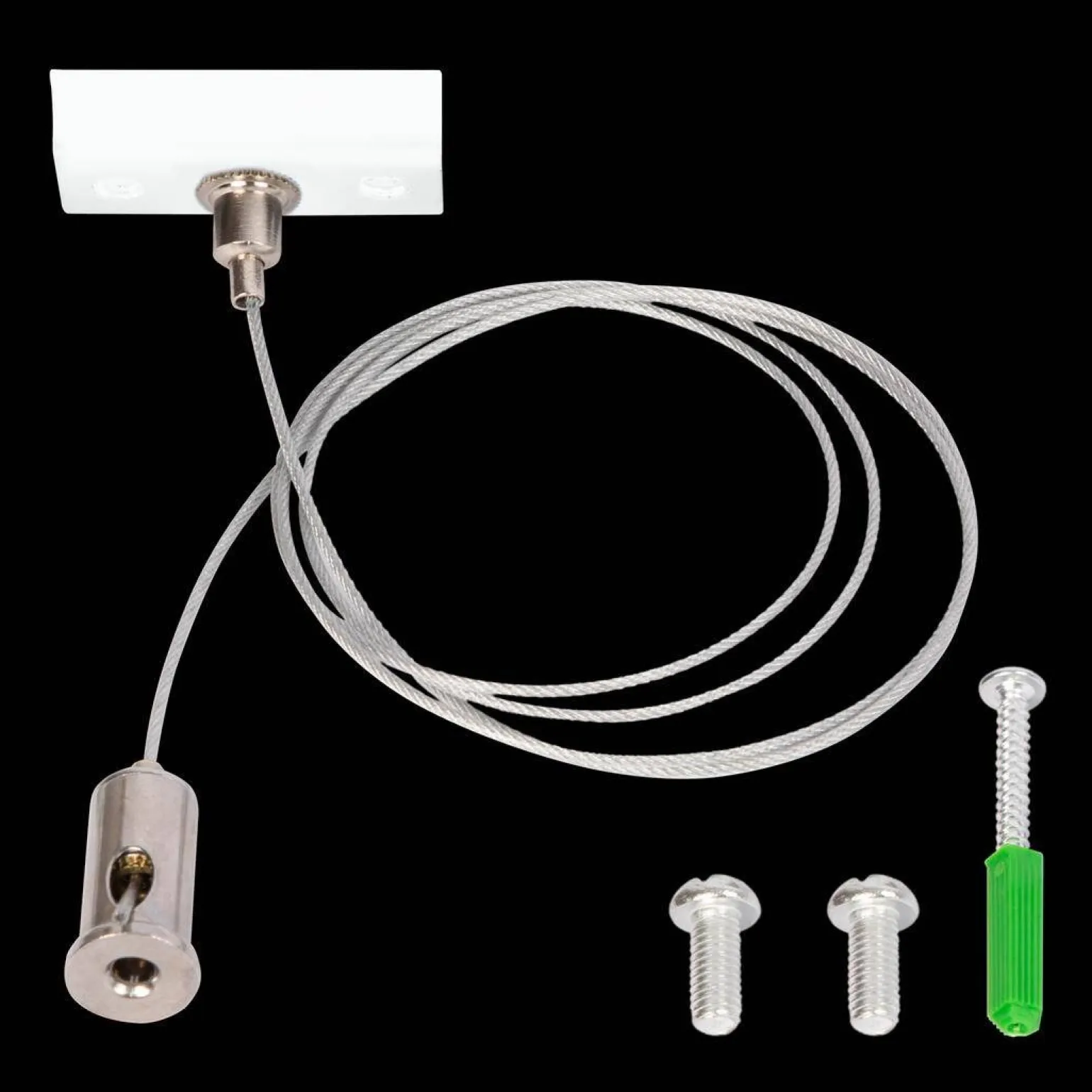 Zawiesie Prowadnica Track Biały 1-Obwodowy (ML0721) - Milagro