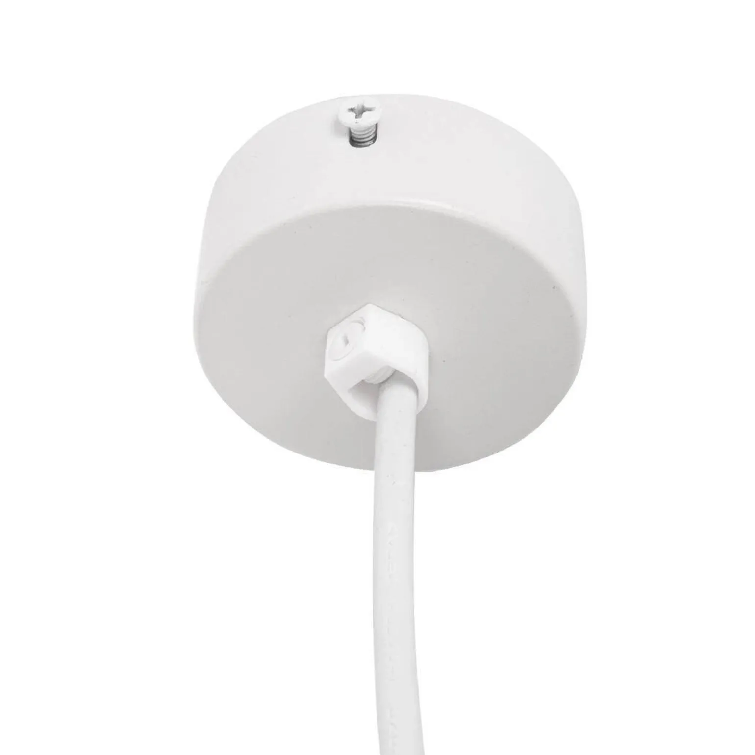 Zawiesie Zasilające Prowadnica Track Biały 1-Obwodowy (ML0719) - Milagro