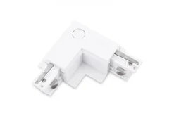 Złącze L prawe do szynoprzewodu podtynkowe TRACK 3 LINE L RIGHT GIPS białe (AZ4297) - Azzardo