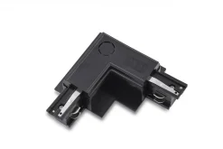 Złącze L prawe do szynoprzewodu podtynkowe TRACK 3 LINE L RIGHT GIPS czarne (AZ4298) - Azzardo