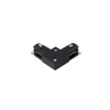 Złączka L do szyny montażowej TRACK 1 LINE L CONNECTOR czarna (AZ4739) - Azzardo