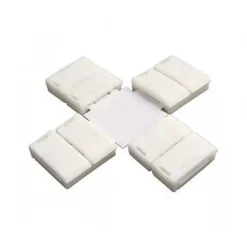 Złączka LED 10mm. Kształt + (EKPZ067) - Eko-Light