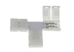 Złączka LED 10mm. Kształt: T (EKPZ043) - Eko-Light